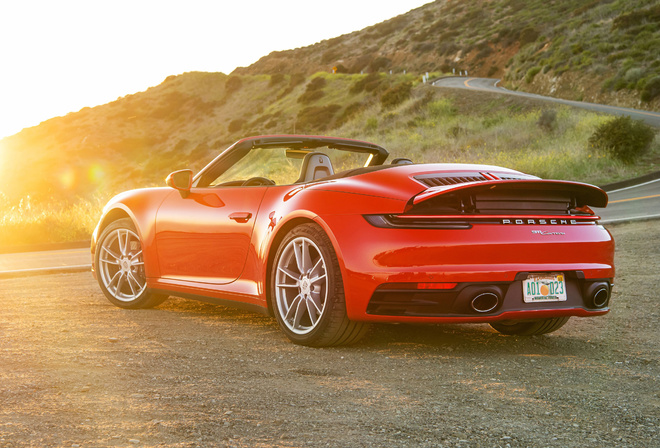 2020, Porsche, 911, Carrera, Cabriolet