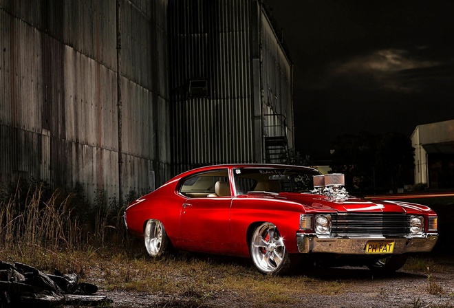 chevrolet, chevelle, custom