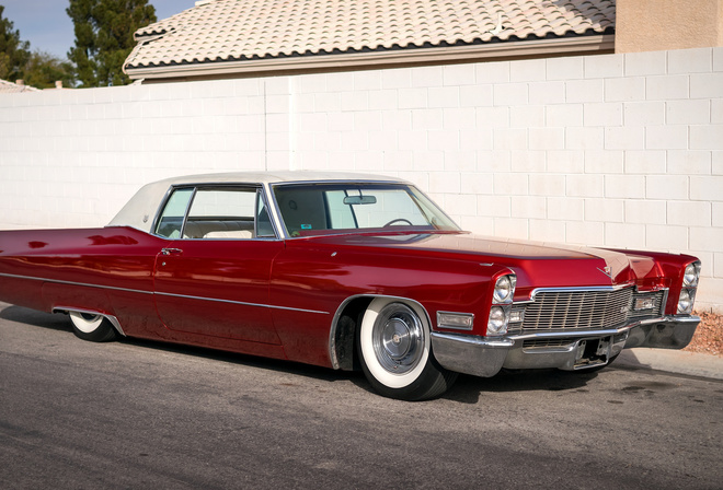 cadillac, deville, coupe, 1968