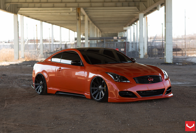 Infiniti, G37, Vossen, CV4