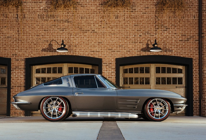 963, chevrolet, classic, corvette, hot, muscle