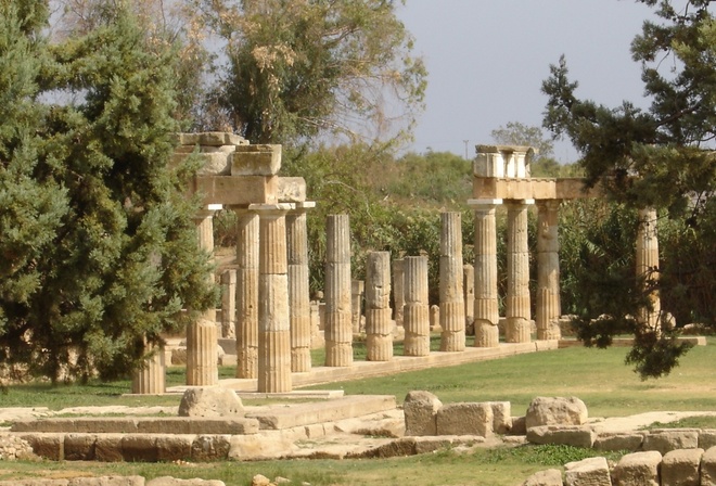 greece, temple, summer, gods