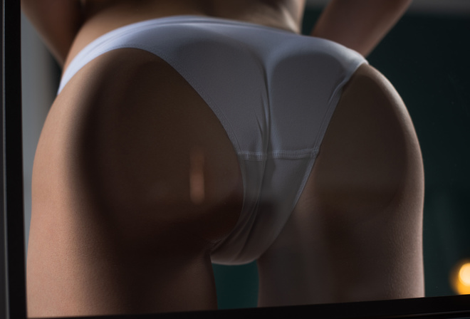 avery, ani hyza, hanna, ass, window, panties, sexy, night, white panties, lingerie