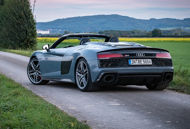 Audi, R8, V10, performance, Spyder