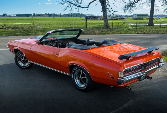 mercury, cougar, convertible, 1969