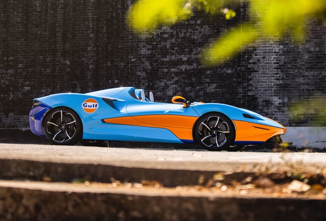 2021, McLaren, Elva, Gulf, Theme