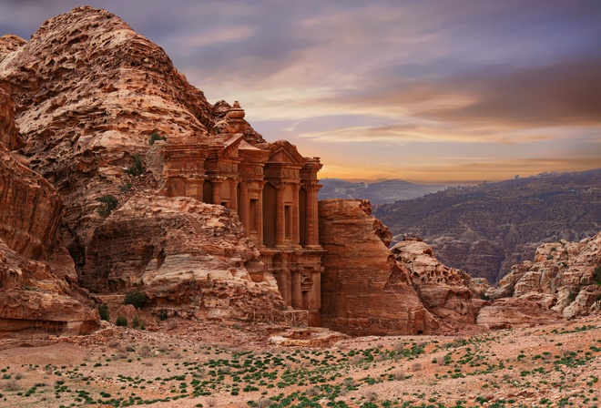 , , Ad-Deir, Petra, Siq Canyon, Jordan, , , 