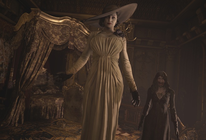 Resident Evil, Village, Alcina Dimitrescu, Lady, Dimitrescu, Horror, Games