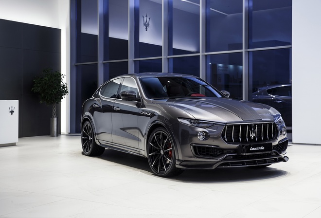 , maserati, levante