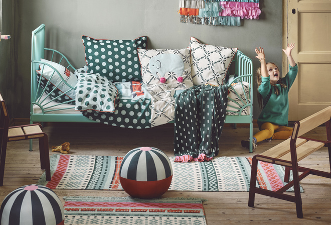 furniture, interior design,  ,  , childrens room, IKEA, Boho style for kids,    