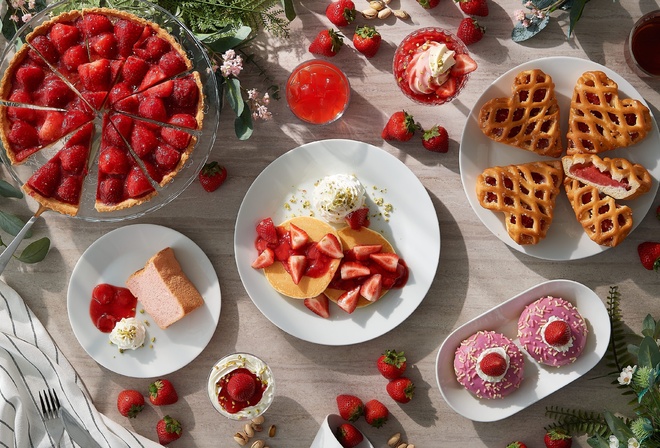 IKEA,  , , , , pancakes, strawberry abundance, tartlets