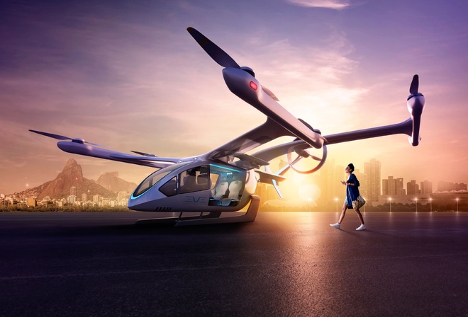 Embraer, - , eVTOL, Rio de Janeiro, Embraer Eve Air Mobility