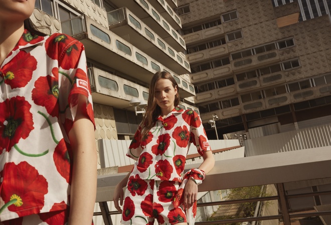 Kenzo, Spring Summer 2022 limited edition capsule collections, fashion, Poppy collection