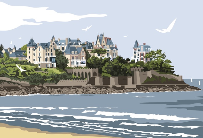 Dinard, Brittany, France