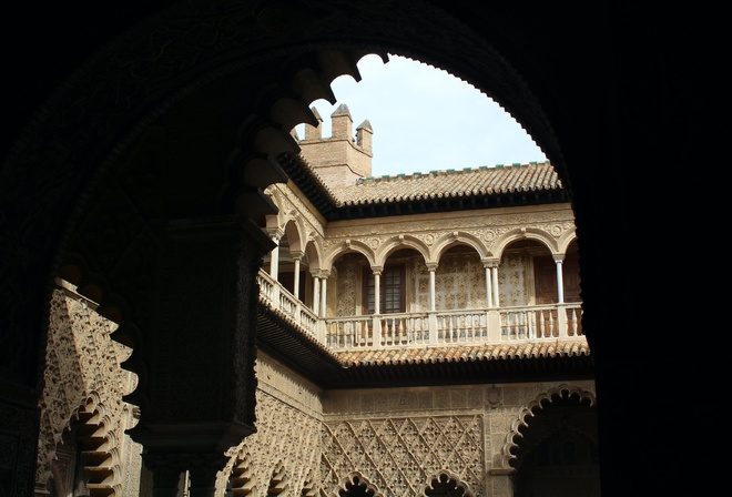 Alcazar of Seville, Spain, Verdant Palace, royal palace