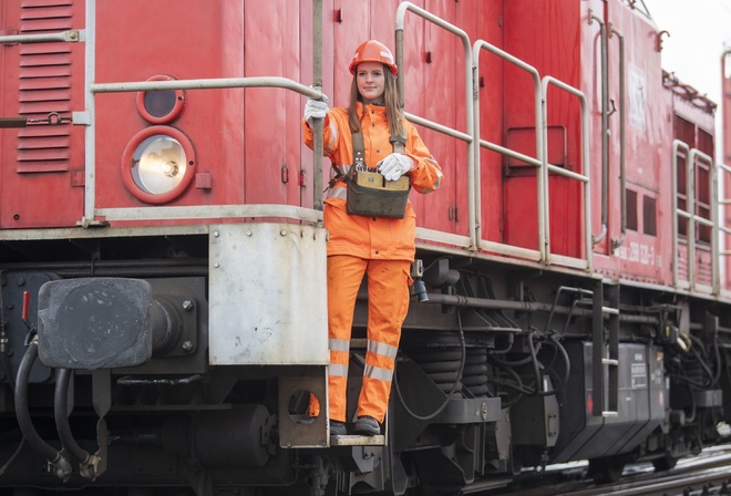 Deutsche Bahn, Locomotive Shunter, Seddin Marshalling Yard