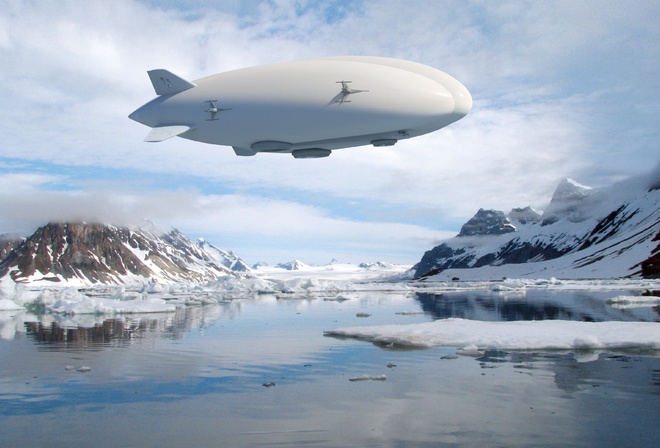 Lockheed Martin P-791, experimental aerostatic hybrid airship, helium-powered crafts