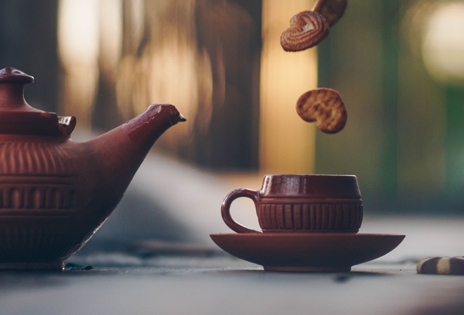 Tea, Biscuit, India, Food