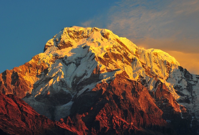 macOs, mountain, sunset