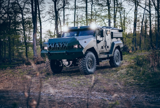 PATRIOT II, armoured tactical vehicle, Excalibur Army, Czech Republic