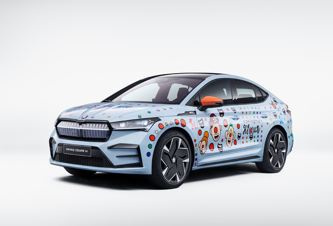 Skoda, electric car, 2022, Skoda Enyaq Coupe RS iV