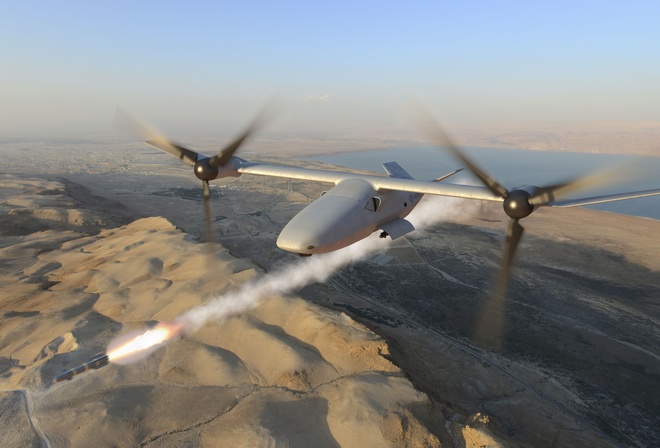 Bell V-247 Vigilant, large tiltrotor unmanned aerial vehicle, concept