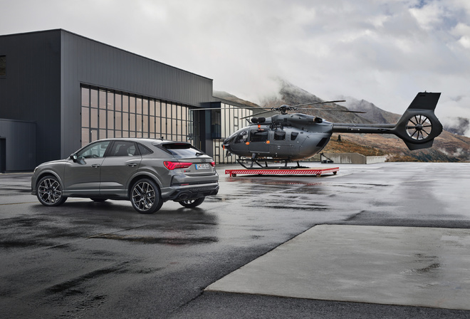 Audi, chronos grey matallic, Audi RS Q3 Sportback edition 10 years