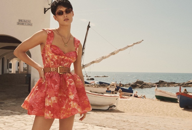 Zimmermann, Resort 2023 Campaign, Coastal Chic, Grace Elizabeth