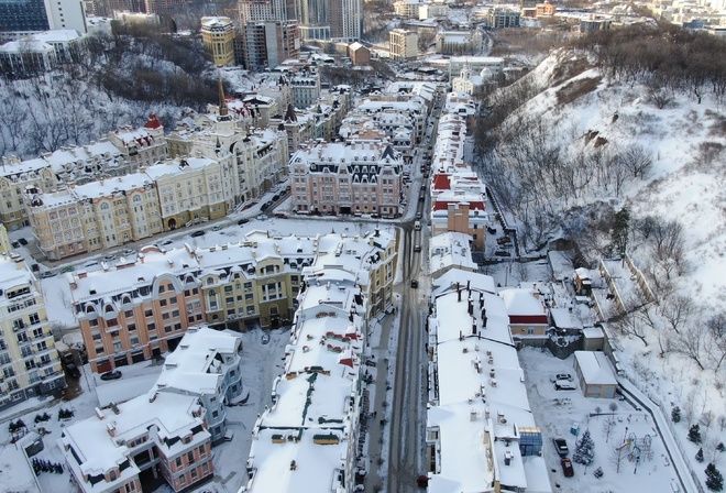 Winter, Kyiv, Ukraine