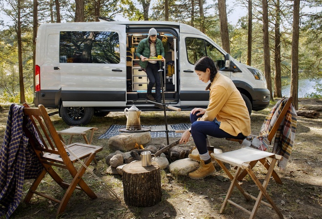 Ford, 2023, van life, Ford Transit Trail