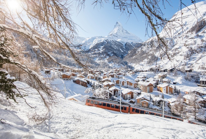 Zermatt, ski resort, Switzerland