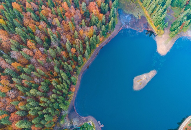 Synevyr, Lake Synevyr, Carpathian Mountains, Ukraine