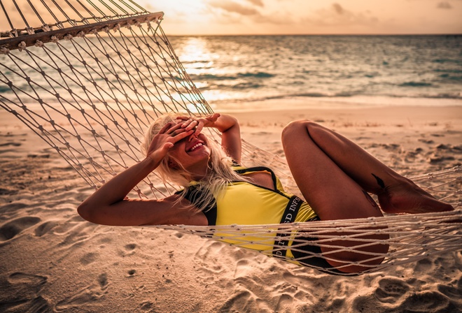 beach, tropical island, sun, sand