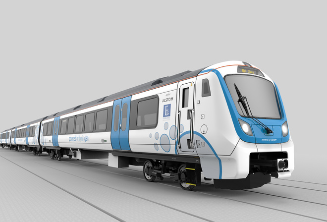 Alstom, hydrogen-powered passenger train, Germany