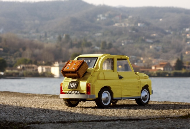 LEGO, Toy Car, LEGO Creator Expert Fiat 500