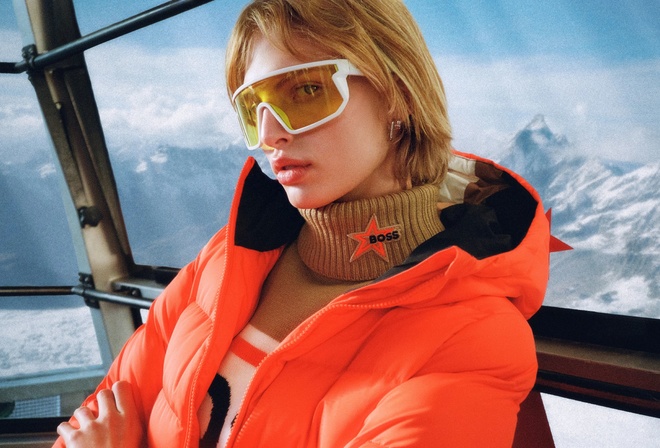 Hugo Boss, exclusive ski wear collection, 2023, fashion