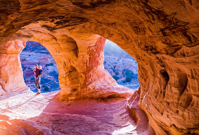 Sand Caves, Canyon, Kanab, Utah