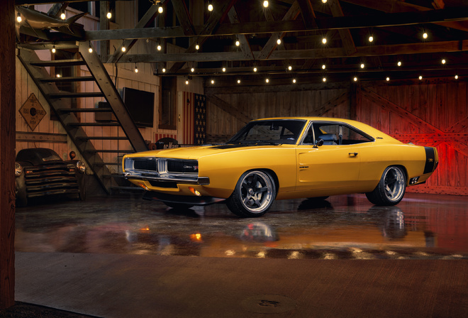 1969 Dodge Charger, custom, muscle, ring brothers