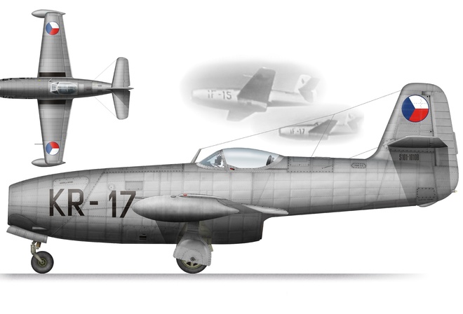 S-101, jet fighter, 1952, Czechoslovak Air Force