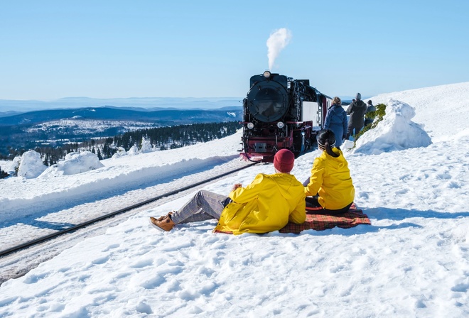 fairytale winter train journeys, Venice Simplon-Orient Express, European railway tracks