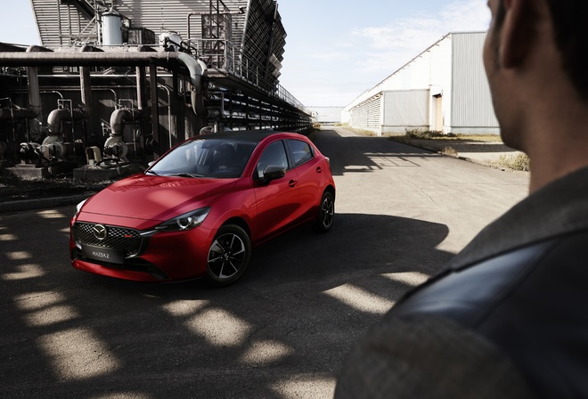 Mazda, urban cars, 2023, Mazda 2, hybrid