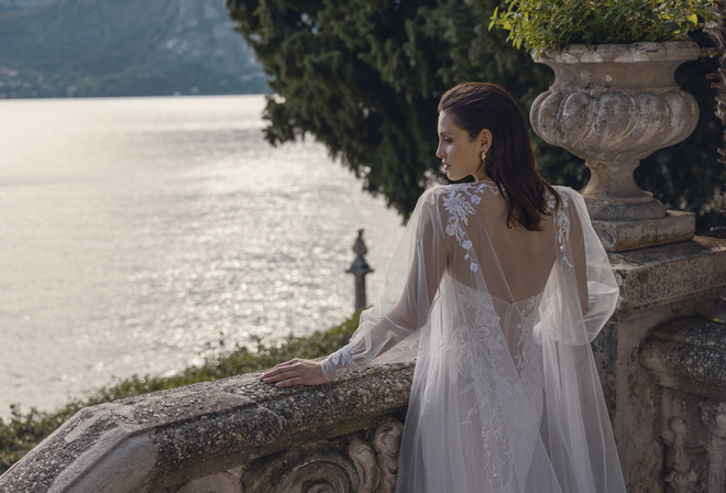 Villa Monastero, Lake Como, Dominiss, design dresses from Ukraine