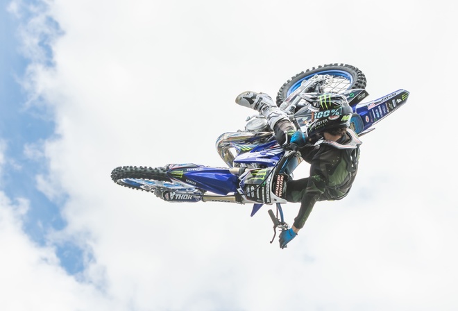 Nitro Circus, freestyle motocross show, Harley-Davidson Homecoming Festival