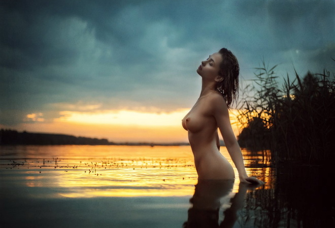 Женщины на речке (73 фото) - Порно фото голых девушек