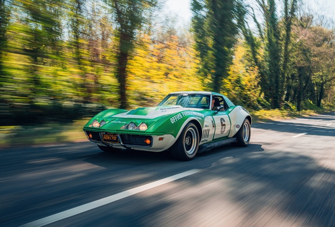 Chevrolet, roadster, 1968, Chevrolet Corvette