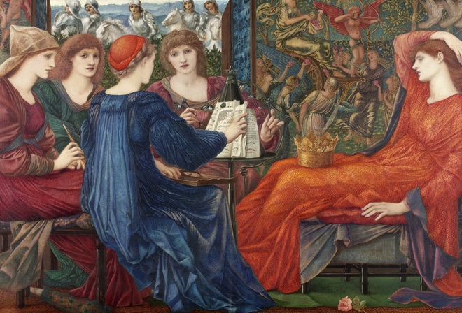 Edward Burne-Jones, English Art, 1875, Laus Veneris