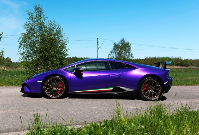 Lamborghini Huracan Performante, Lamborghini, Lamborghini Huracan, vehicle, italian cars, Viola Pasifae