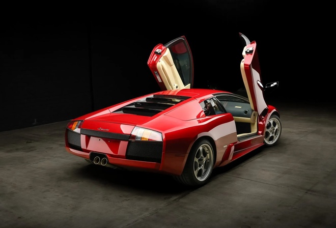 Lamborghini Murcielago, Lamborghini, italian cars, red cars, vehicle