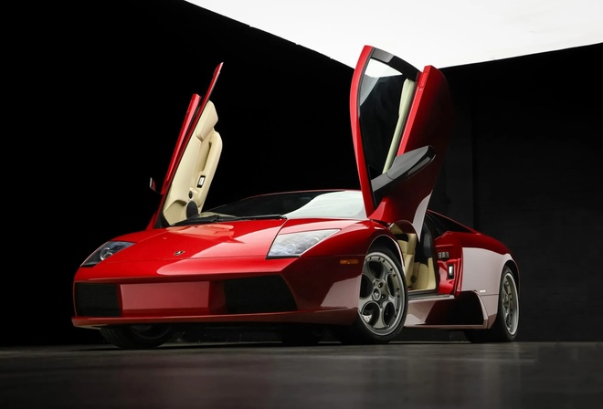 Lamborghini Murcielago, Lamborghini, italian cars, red cars, vehicle