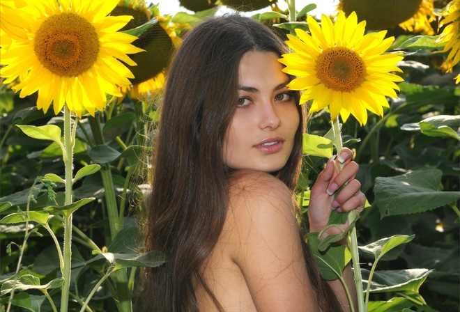 Alena, brunette, busty, imagefap, Konstaciya, Konstanca, Konstanciya, Konstansia, Konstansija, Konstansija A, outdoor, shaved, sunflower